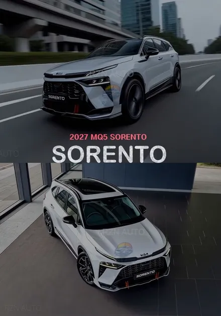 2027 쏘렌토 MQ5 풀체인지 정보 PHEV? 압도적인 변화 출시 예정. 기다리는 자가 승자!