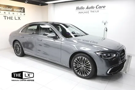 벤츠 S350d 썬팅 더엘엑스 LX 방탄필름 [인천 S클래스 신차 출고 차량]