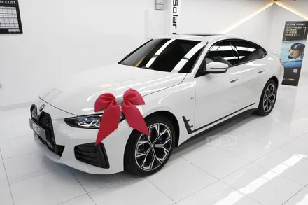 BMW 부천전시장 i4 썬팅 솔라가드 퀀텀