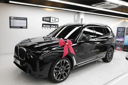솔라가드프리미엄 퀀텀 블랙 LX 조합! BMW X7 썬팅(카슈타인)