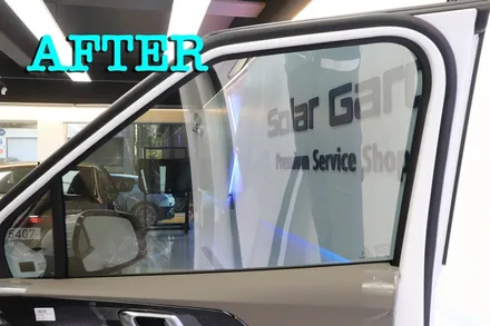 카니발 썬팅 으로 잘어울리는 솔라가드프리미엄 퀀텀 헬로오토케어 에서 시공!