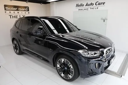 BMW iX3 더엘엑스 전면 40% 측,후면 25% 농도 시인성(솔라가드프리미엄)
