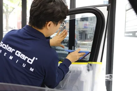 BMW 계양전시장 에서 출고한 IX3 자동차 썬팅 추천!