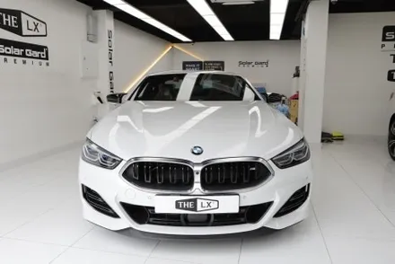 꽃샘추위가 가고 다가올 폭염을 대비하는 올바른 썬팅 선택(BMW M850i)