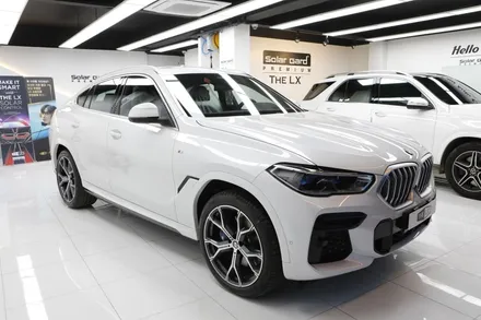BMW 인천전시장 X6 출고 후 솔라가드 썬팅