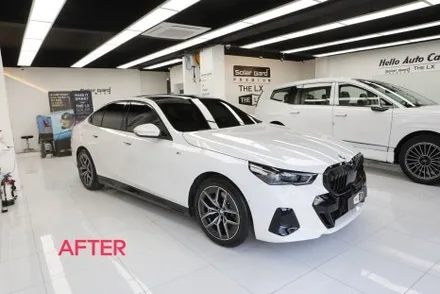 BMW 5시리즈그릴 랩핑(BMW아이코닉글로우)