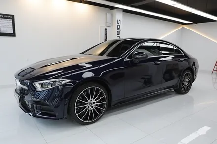 벤츠 CLS450 카반사이트블루 인천썬팅 솔라가드 퀀텀 진심 완전 딱 어울려!