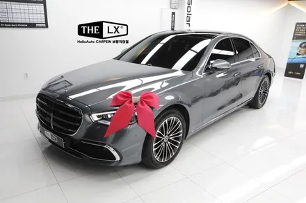 벤츠 S350d 썬팅 더엘엑스 LX 방탄필름 [인천 S클래스 신차 출고 차량]