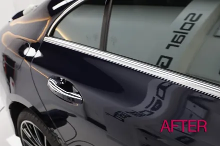 벤츠 CLS450 카반사이트블루 인천썬팅 솔라가드 퀀텀 진심 완전 딱 어울려!