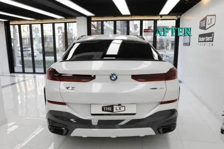 부천 랩핑 BMW X6 페이스리프트 크롬죽이기(블랙팩 작업)
