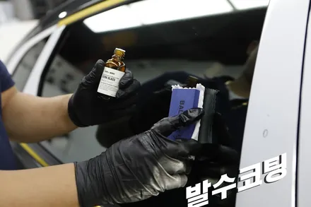 파나메라 비내림현상 해결 솔라가드 프리미엄 THE LX 부평 헬로오토
