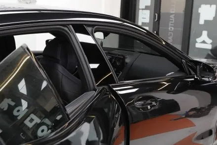 일산 bmw 크롬죽이기 M850i 크롬딜리트 랩핑(헬로배터리)