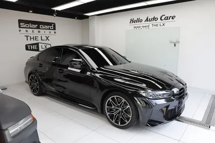BMW M3컴페티션 열차단썬팅 솔라가드 제니스 ir 선택