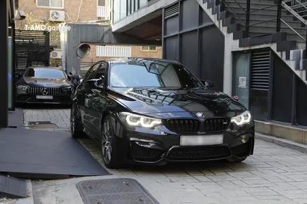 BMW F80 M3 썬팅 솔라가드프리미엄 퀀텀 재시공 신차검수는 신월점에서 받기