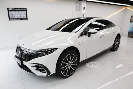 EQS 인천전시장 출고 자동차 선팅 추천 끝판왕! 솔라가드프리미엄 THE LX 어때?