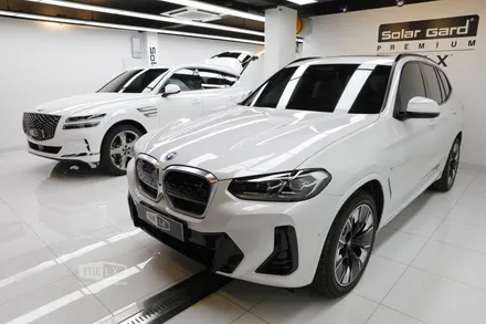 BMW 계양전시장 에서 출고한 IX3 자동차 썬팅 추천!
