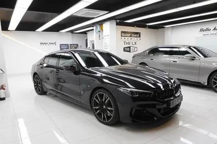 일산 bmw 크롬죽이기 M850i 크롬딜리트 랩핑(헬로배터리)