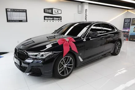BMW 520i 프로모션 많이 받고 솔라가드 썬팅 하자
