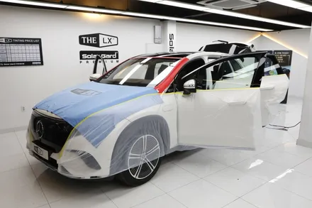 벤츠 EQS suv 썬팅도 자동차 보험처리 가능해요(카슈타인)