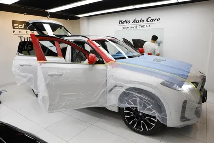 더엘엑스 BMW X6 썬팅 으로 솔라가드 LX 결정!(수원 썬팅)
