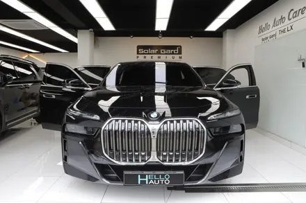 BMW 740d 실내 PPF 생보 무광 PPF 시공(헬로오토)