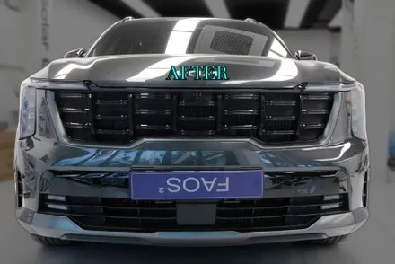 쏘렌토 커스텀 프리미엄 그릴망 차량 보호 필수 시공 아이템