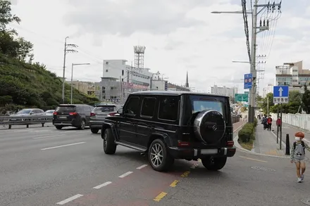 벤츠 지바겐 G63 AMG 썬팅 솔라가드프리미엄 퀀텀 시공은 신월점 강추
