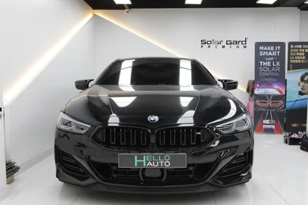 일산 bmw 크롬죽이기 M850i 크롬딜리트 랩핑(헬로배터리)