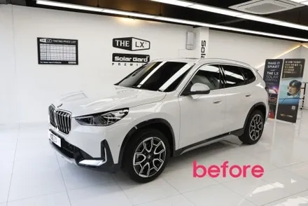BMW X1 크롬죽이기 U11 부분 랩핑 인천 부평 자동차 랩핑