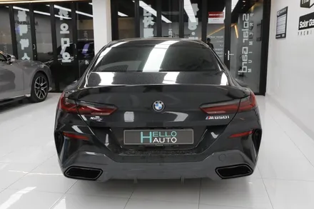 일산 bmw 크롬죽이기 M850i 크롬딜리트 랩핑(헬로배터리)