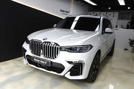 BMW X7썬팅 이거야! 솔라가드 프리미엄 퀀텀 필름 이면 Best!