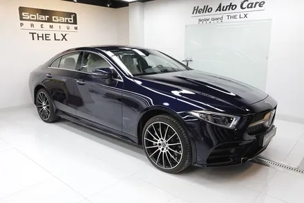 벤츠 CLS450 카반사이트블루 인천썬팅 솔라가드 퀀텀 진심 완전 딱 어울려!