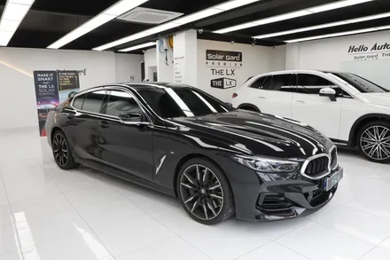 일산 bmw 크롬죽이기 M850i 크롬딜리트 랩핑(헬로배터리)