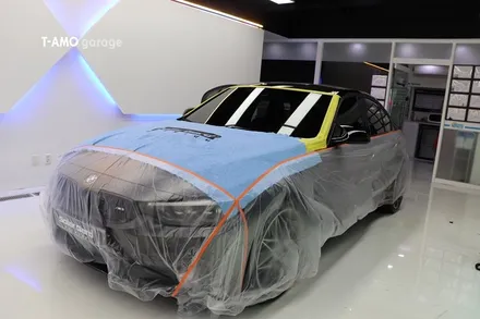 BMW F80 M3 썬팅 솔라가드프리미엄 퀀텀 재시공 신차검수는 신월점에서 받기