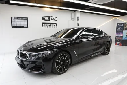 일산 bmw 크롬죽이기 M850i 크롬딜리트 랩핑(헬로배터리)