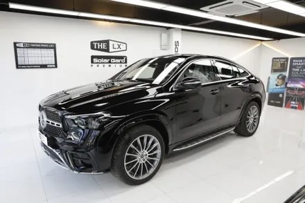 벤츠 GLE 450d 썬팅 솔라가드 LX 열차단 최고!