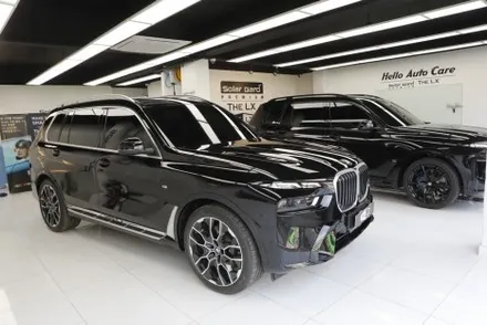 BMW 크롬죽이기 랩핑 X7 40i 크롬딜리트 작업하고 더 멋있어지기