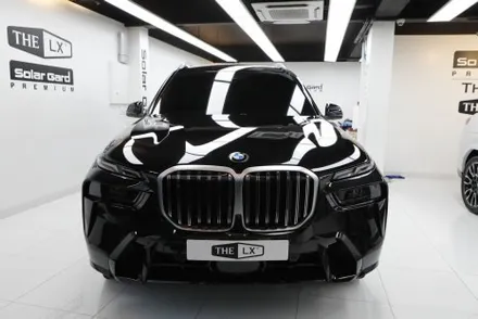 솔라가드프리미엄 퀀텀 블랙 LX 조합! BMW X7 썬팅(카슈타인)