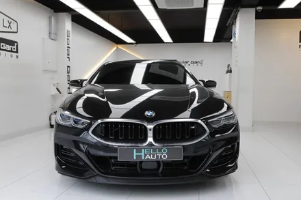 일산 bmw 크롬죽이기 M850i 크롬딜리트 랩핑(헬로배터리)