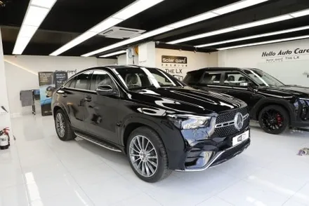 벤츠 GLE 450d 썬팅 솔라가드 LX 열차단 최고!