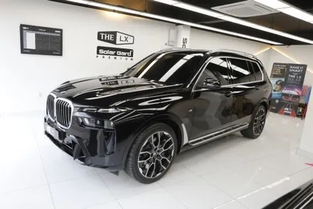 BMW 크롬죽이기 랩핑 X7 40i 크롬딜리트 작업하고 더 멋있어지기