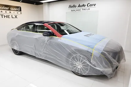 벤츠 CLS450 카반사이트블루 인천썬팅 솔라가드 퀀텀 진심 완전 딱 어울려!