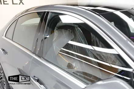 벤츠 S350d 썬팅 더엘엑스 LX 방탄필름 [인천 S클래스 신차 출고 차량]