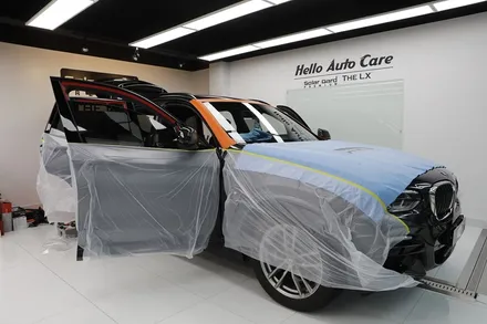 솔라가드 프리미엄 더엘엑스 티타늄 bmw G01 x3썬팅 보세요!