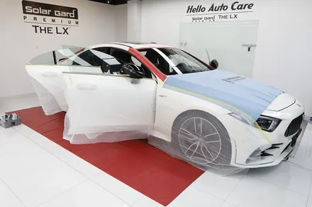 인천 벤츠 CLS53AMG 썬팅 퀀텀 했어요.