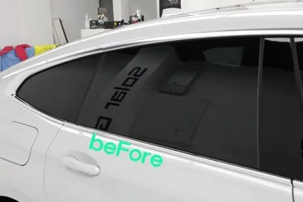부천 크롬죽이기 BMW 랩핑 6GT 멋지게 차꾸했어요