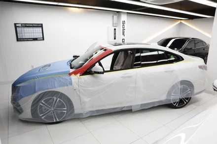 BMW 220i 그란쿠페 솔라가드 프리미엄 퀀텀 으로 썬팅 대만족