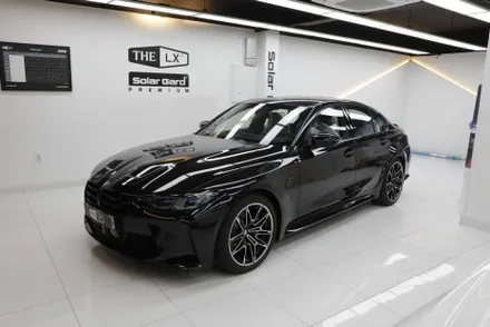 BMW M3컴페티션 열차단썬팅 솔라가드 제니스 ir 선택