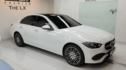 인천썬팅 솔라가드프리미엄 LX 벤츠 C200 시공