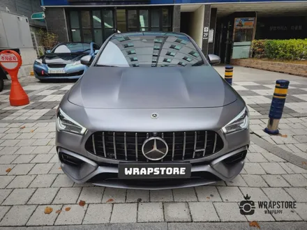 서울 cla45amg 부분랩핑시공 검정포인트랩핑! / 서울 강서구 공항동